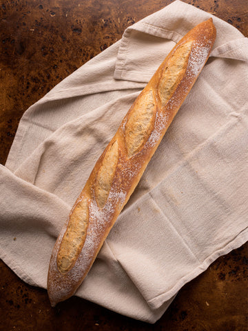 French Sourdough Baguette - Farmhouse Cafe & Bakery